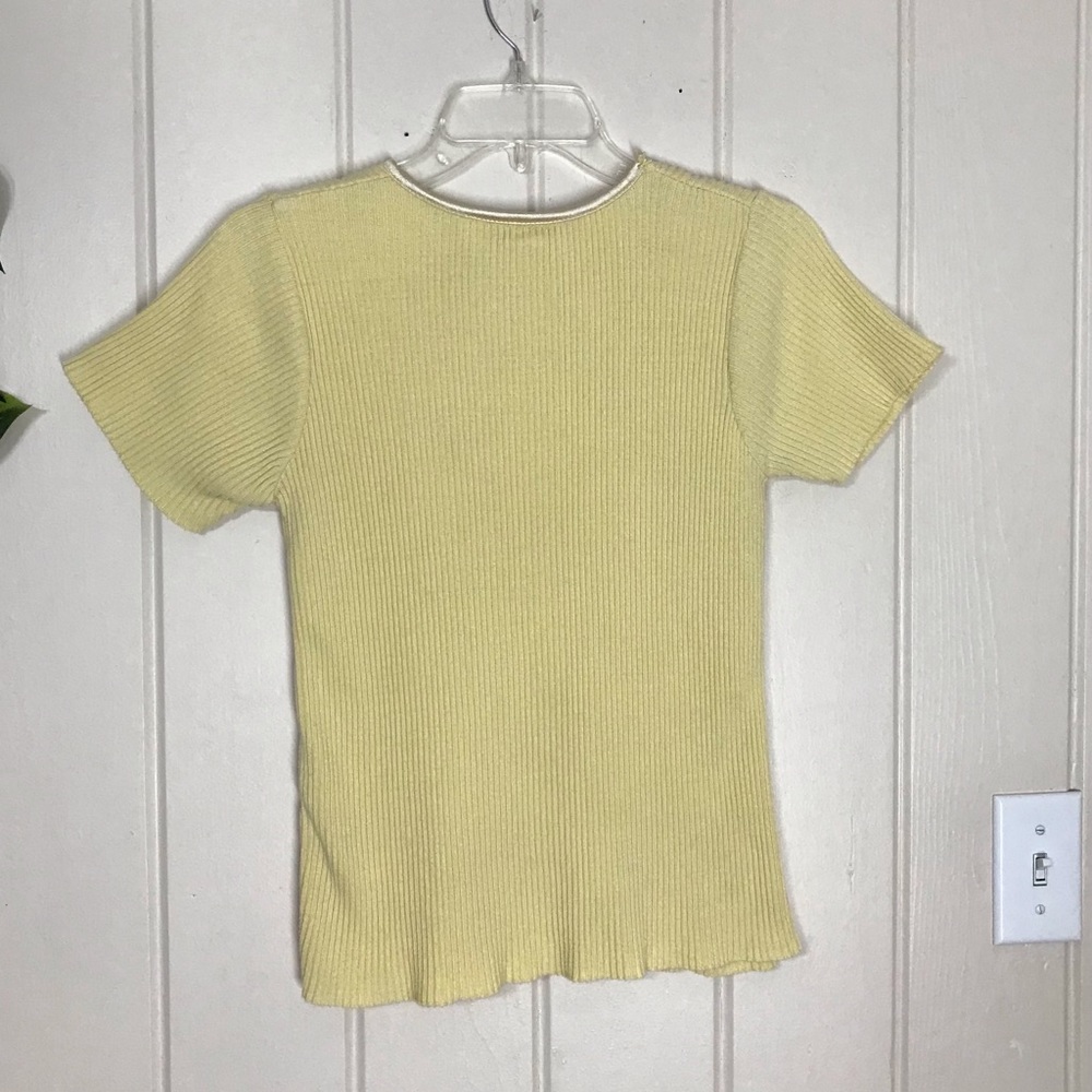 Ladies Studio C Yellow Ribbed Sweater Blouse
Ladies Small 4 - 6
100% Cotton
S… - Picture 8 of 12